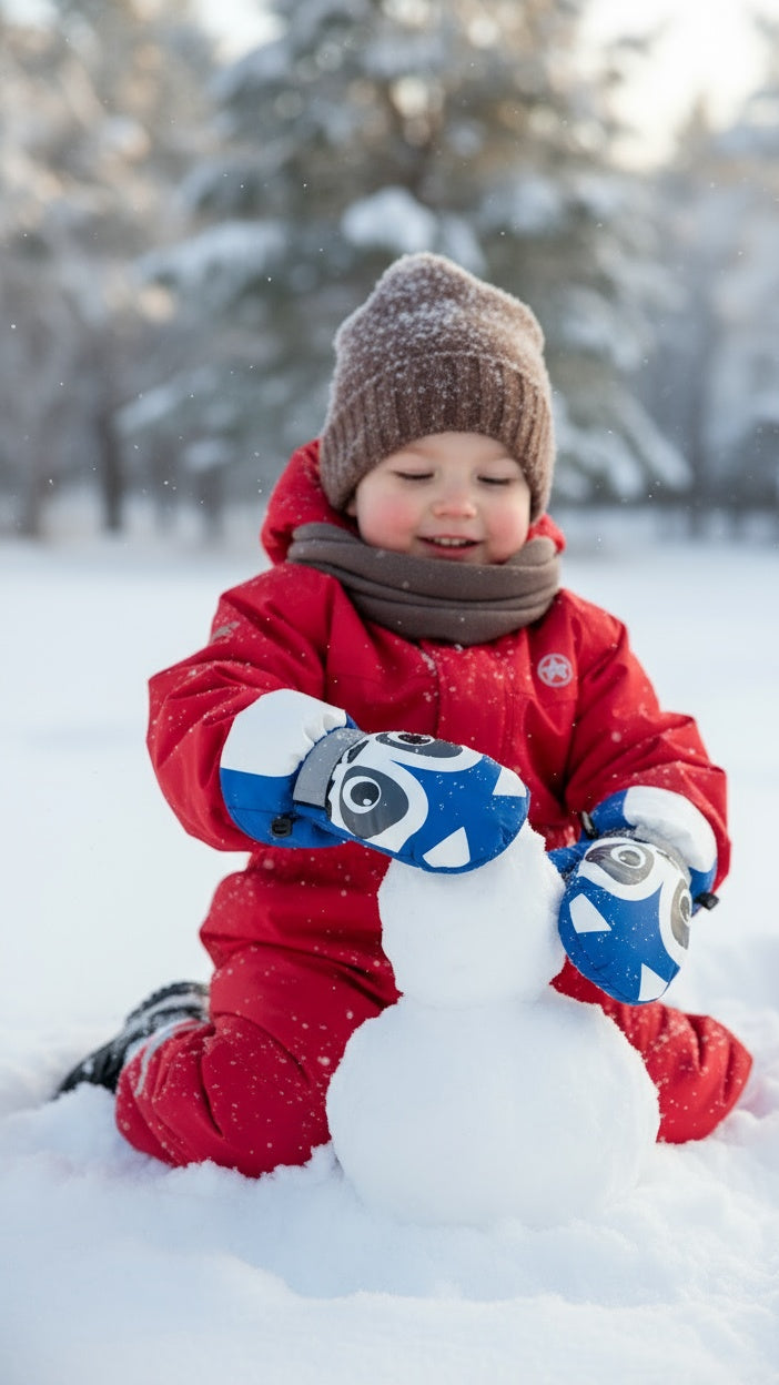 Kids ski gloves C090