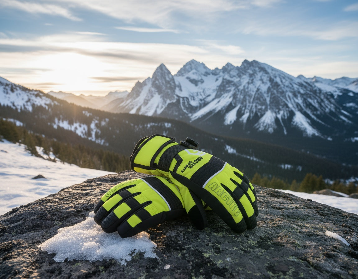 Kids ski gloves C062
