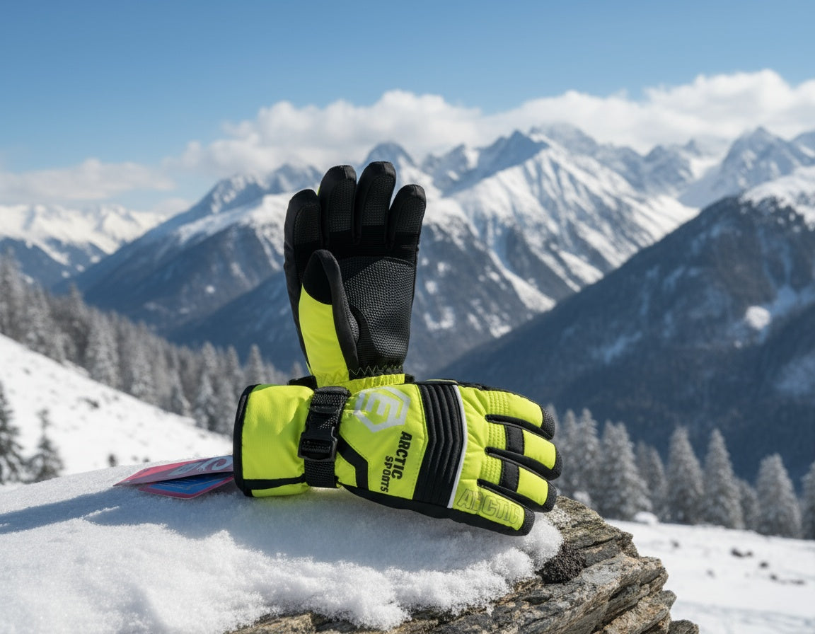 Kids ski gloves C062