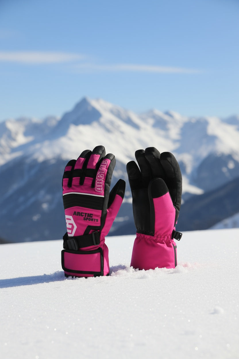 Kids ski gloves C062