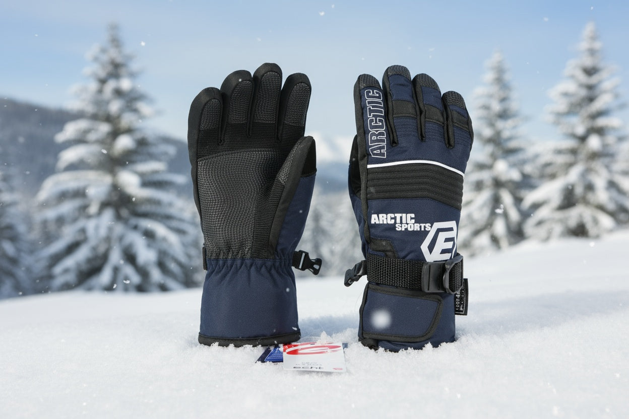 Kids ski gloves C075