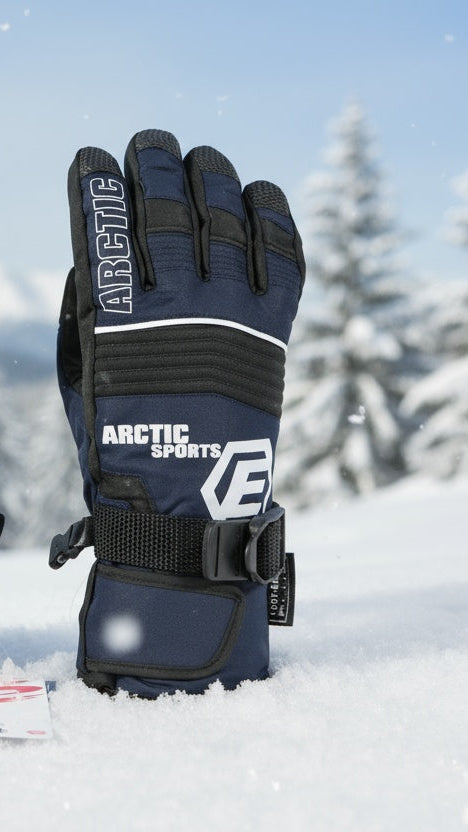 Kids ski gloves C075