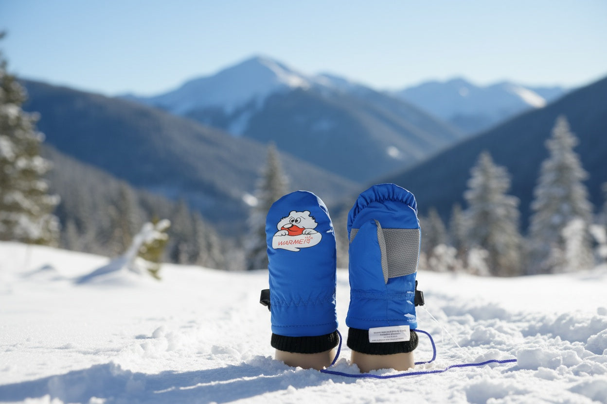 Kids ski gloves C085