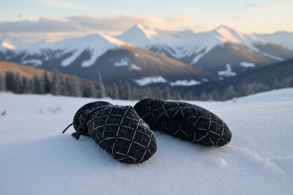 Kids ski gloves C086