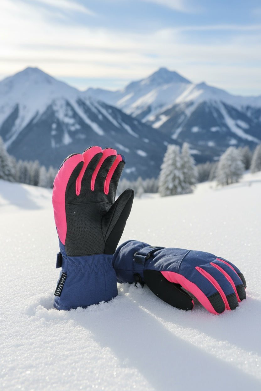 Kids ski gloves C089