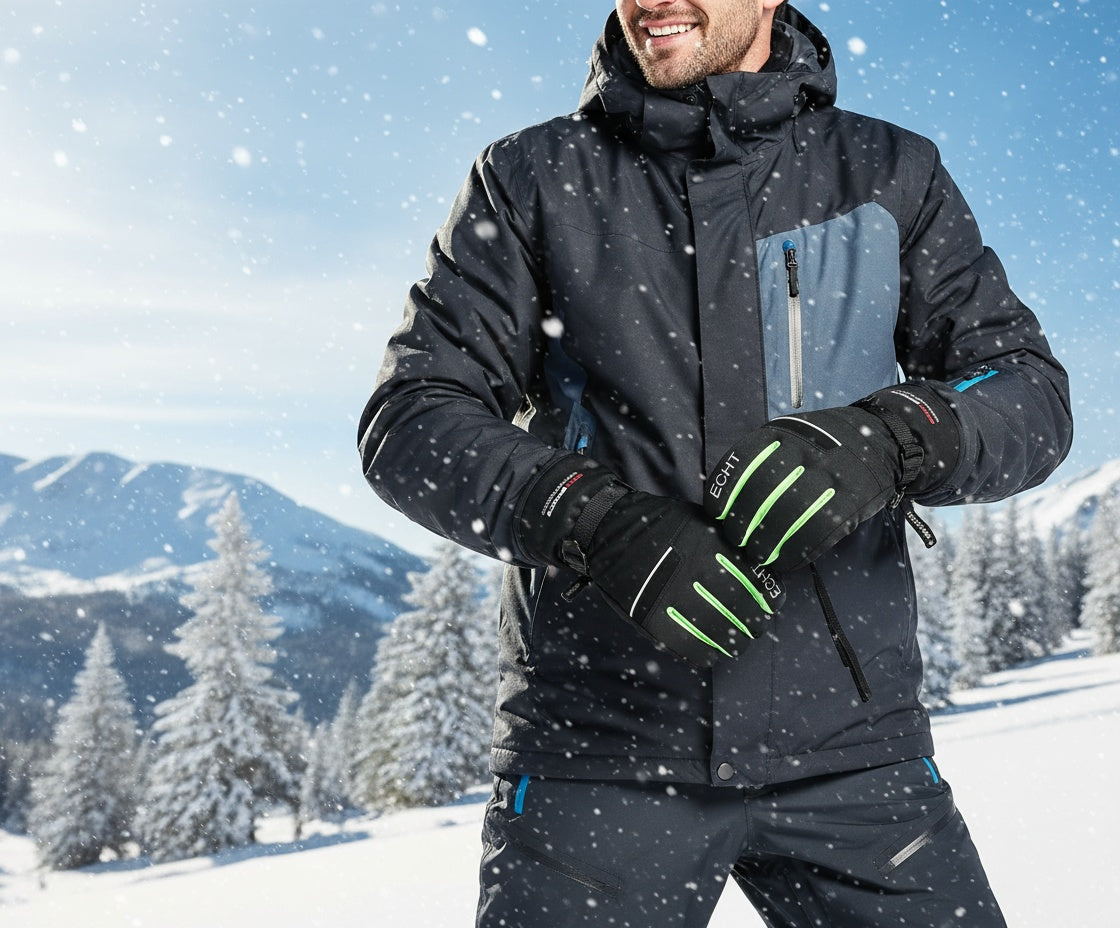 Mens ski gloves HX009