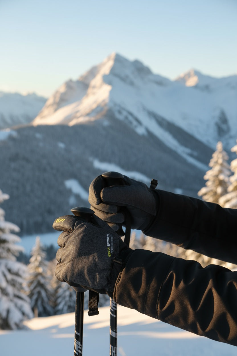 Mens ski gloves HX032