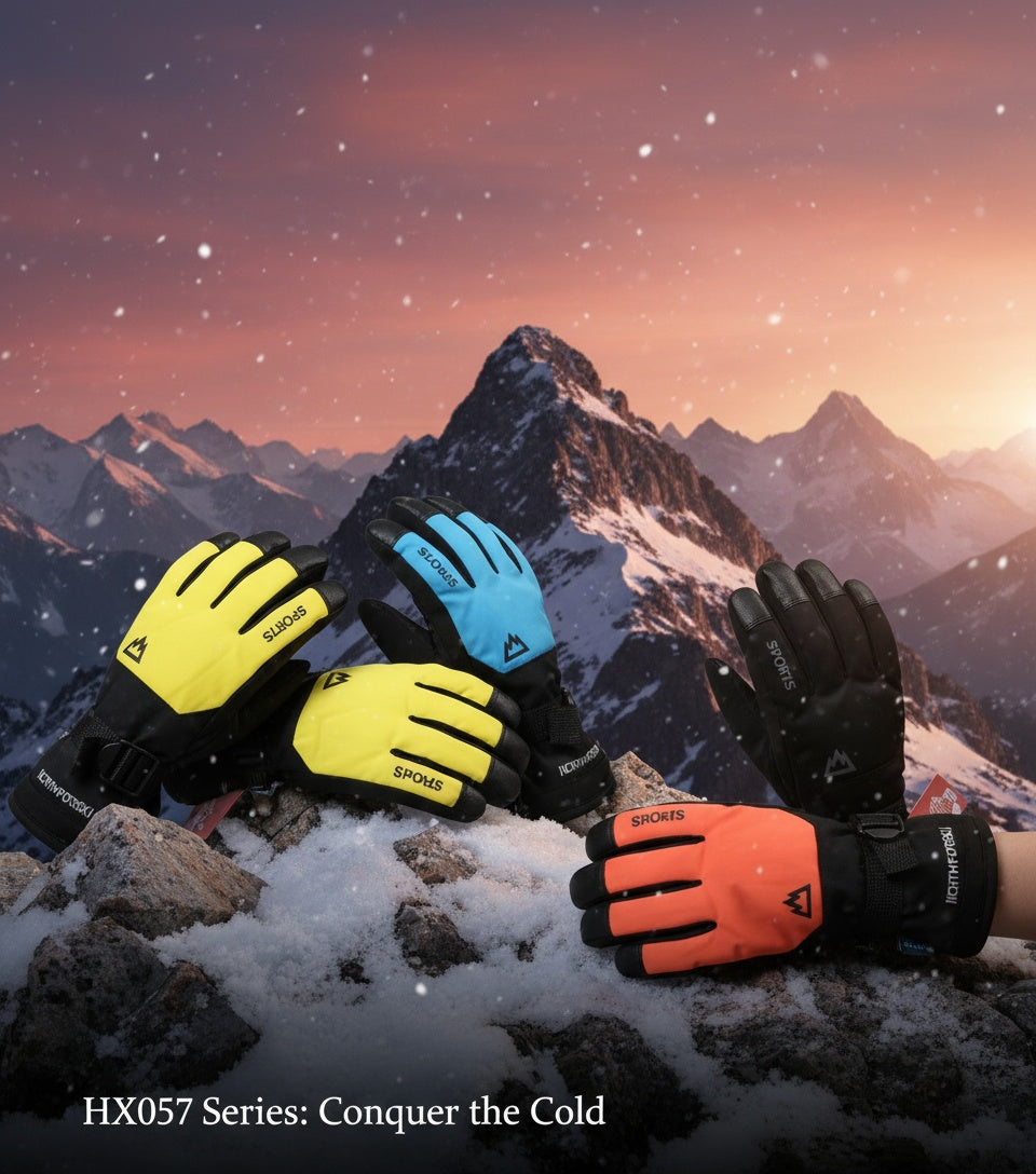 Mens ski gloves HX057