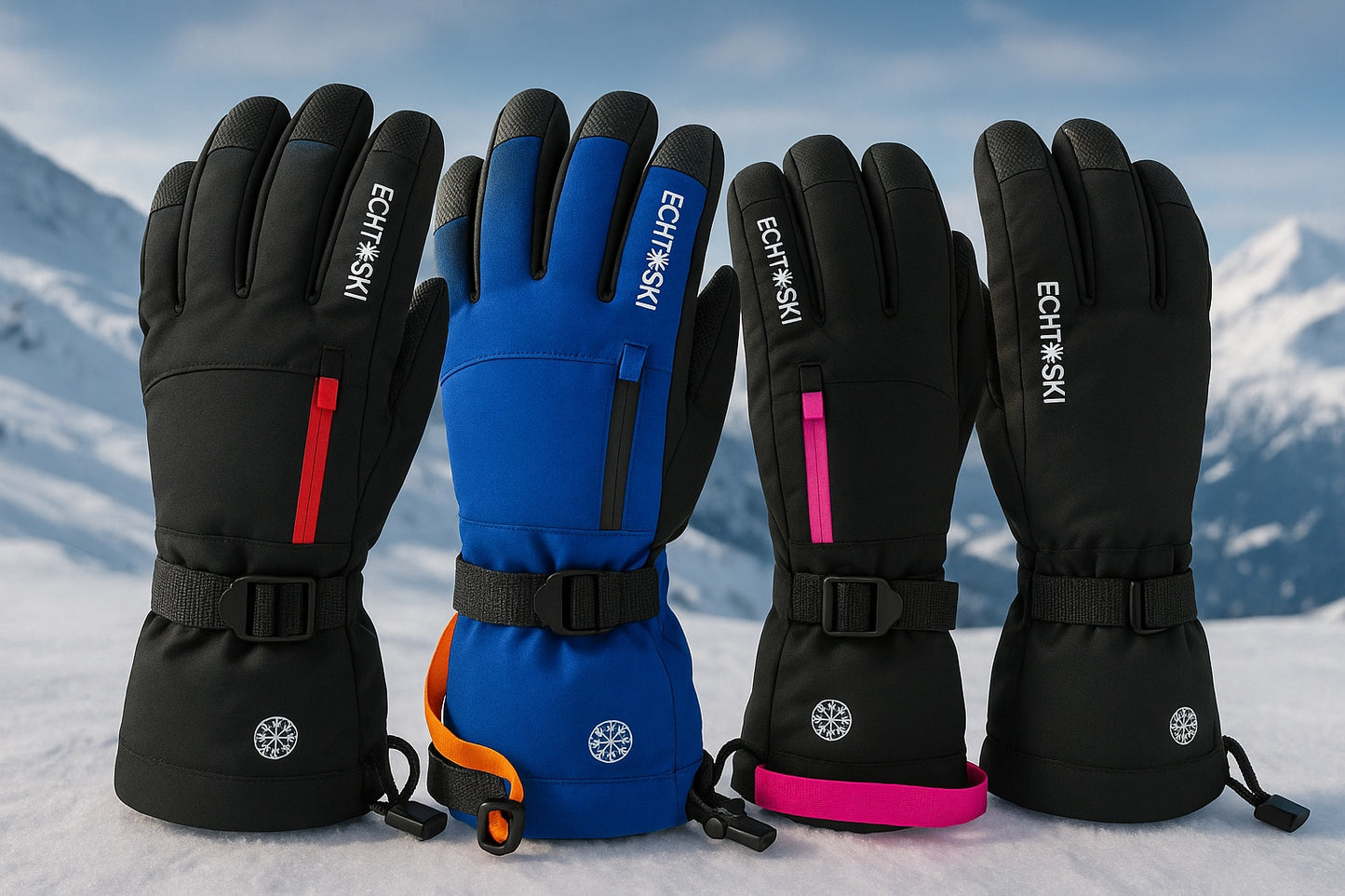 Women's ski gloves HX060