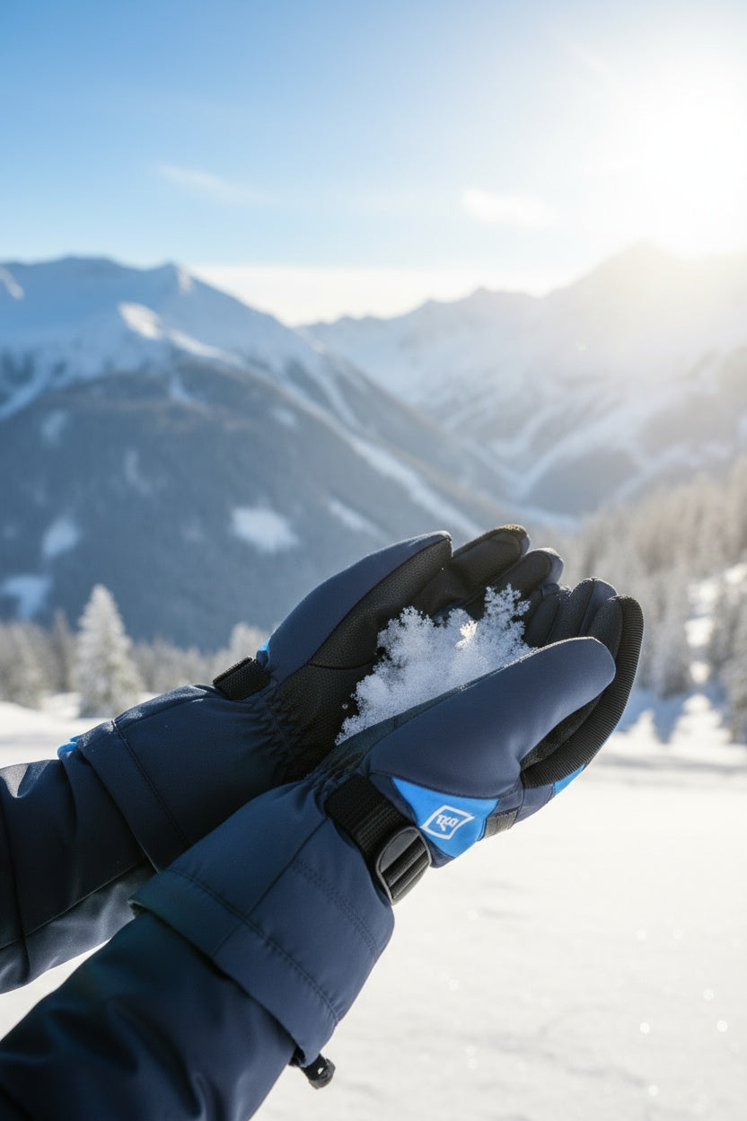 Women's ski gloves HX065