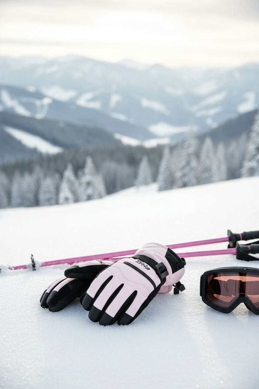 Women's ski gloves HX069