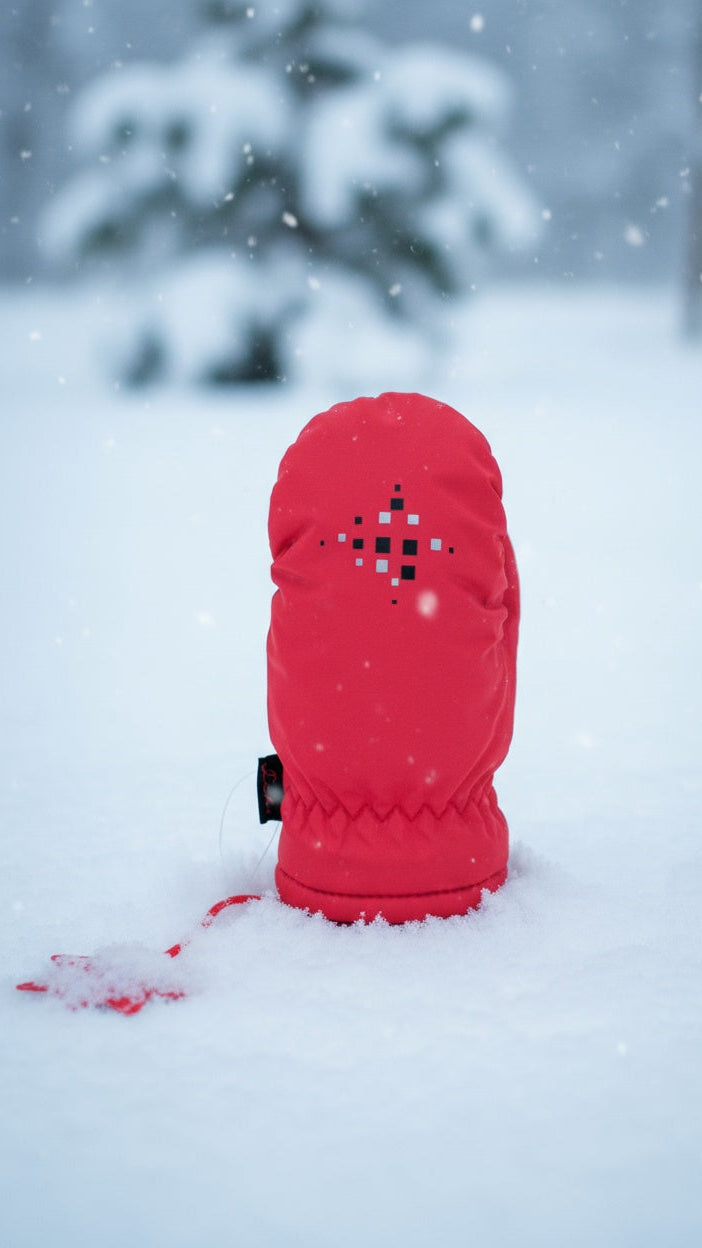 Kids ski gloves C087