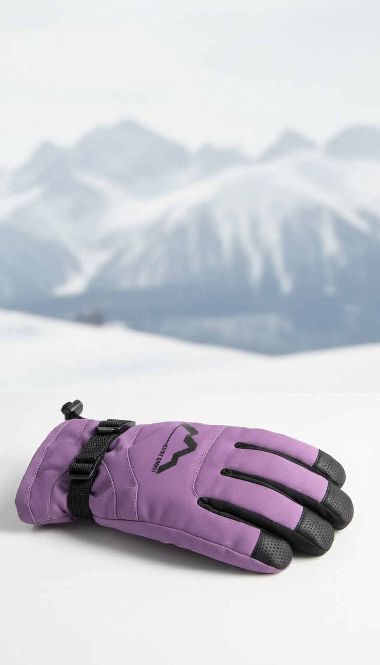 Women's ski gloves HX007