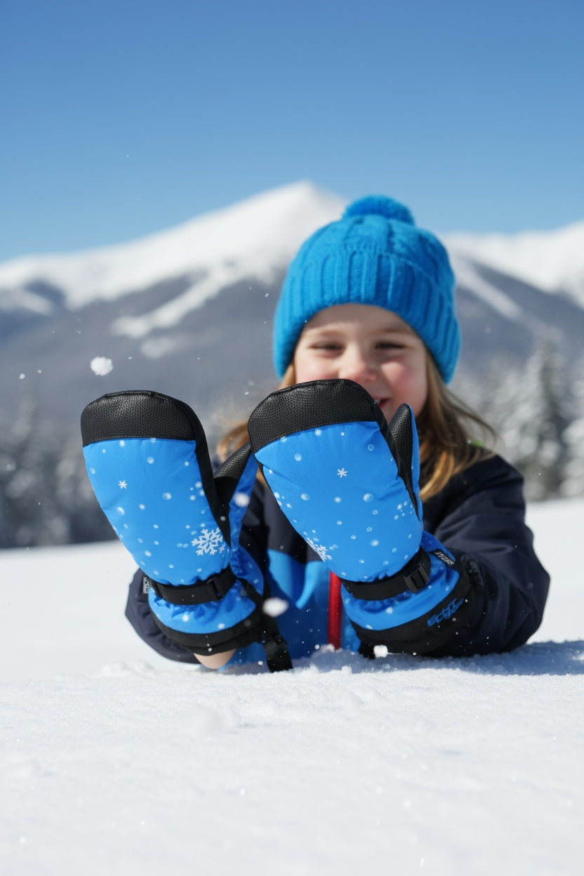 Kids ski gloves C059