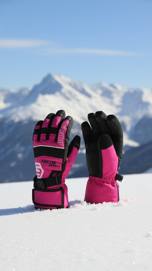 Kids ski gloves C062