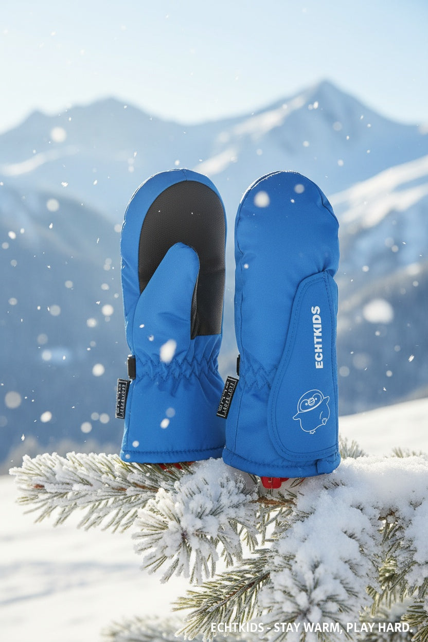 Kids ski gloves C066