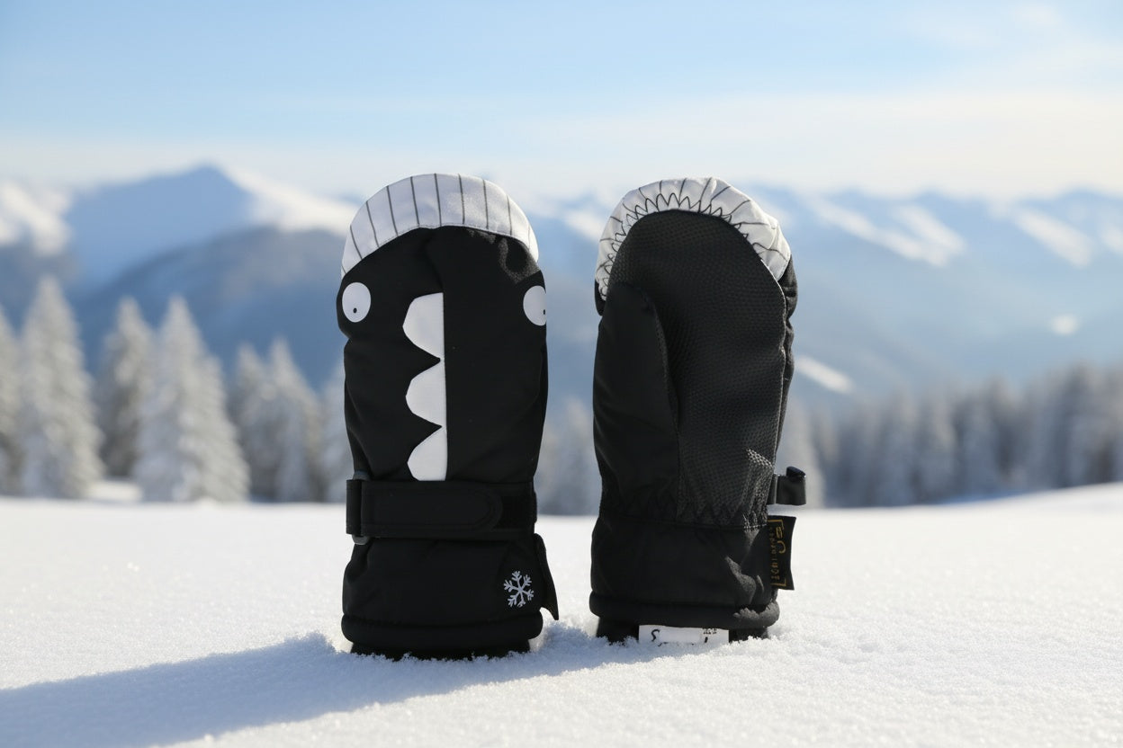 Kids ski gloves C071