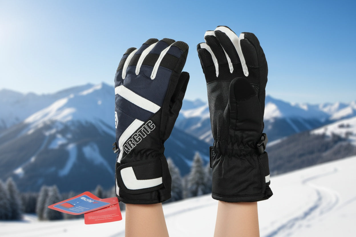 Kids ski gloves C073