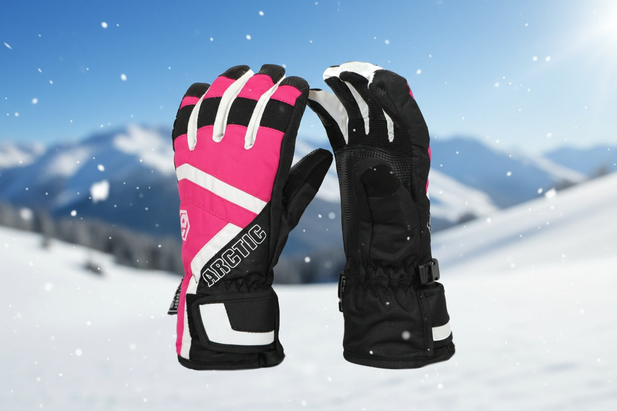 Kids ski gloves C073