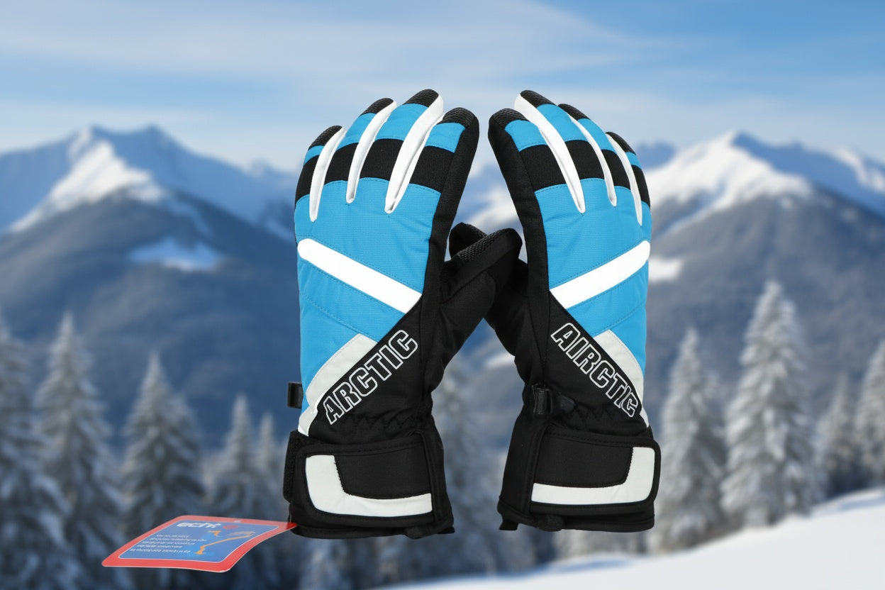 Kids ski gloves C073
