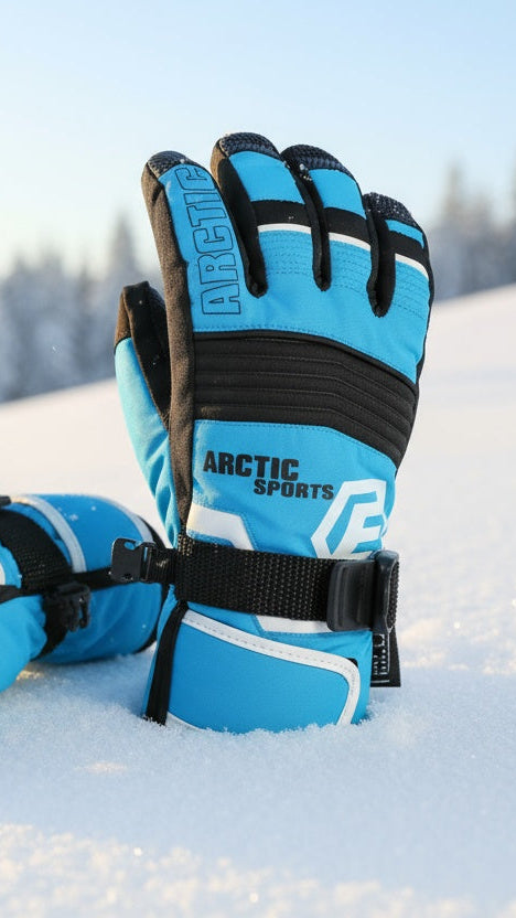 Kids ski gloves C075