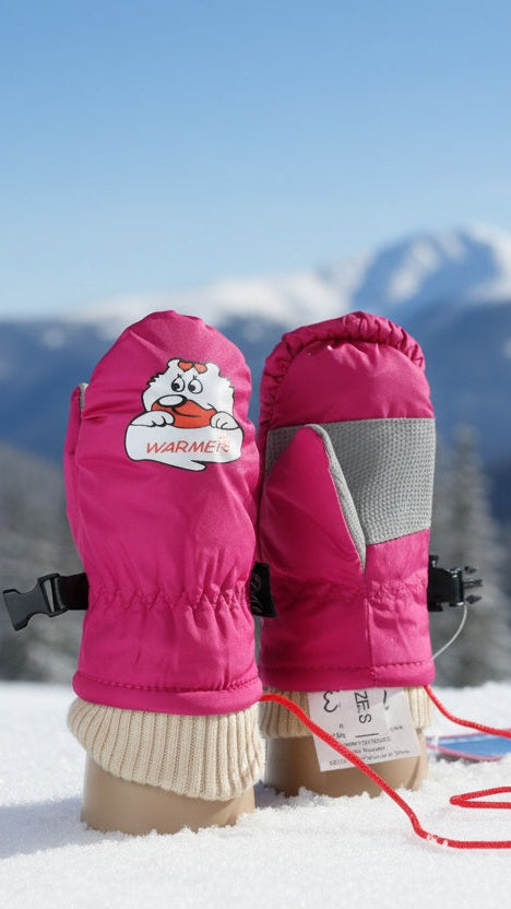 Kids ski gloves C085