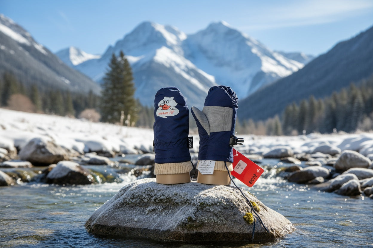 Kids ski gloves C085