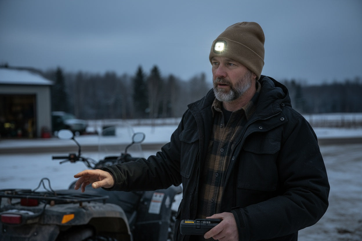 Men’s and Women’s LED Hats F808