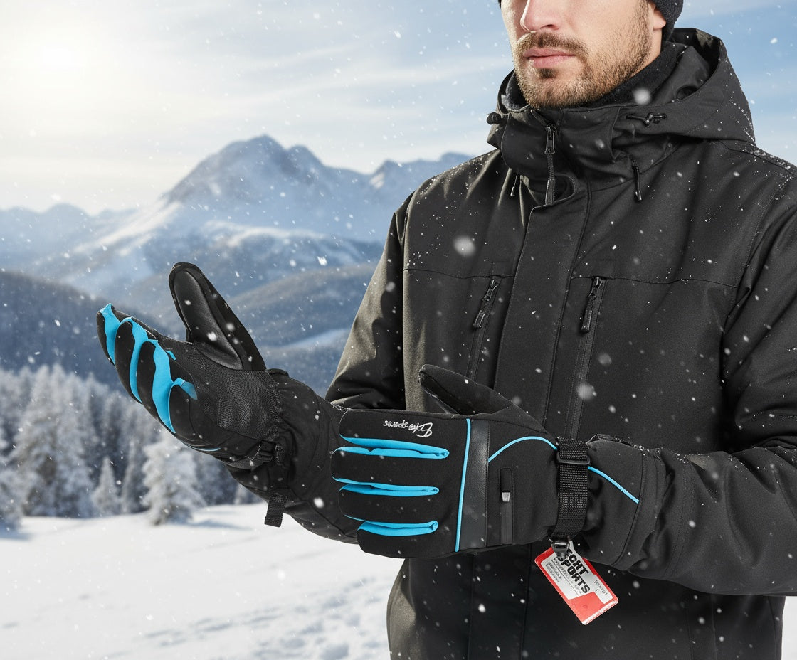 Mens ski gloves HX001