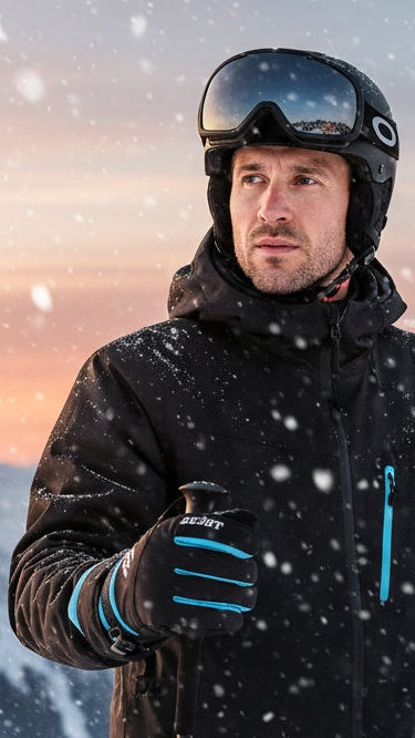 Mens ski gloves HX004-1