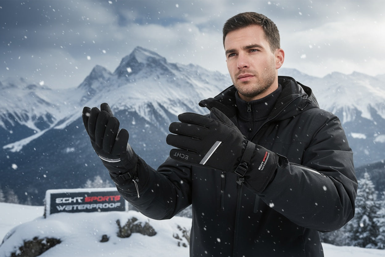 Mens ski gloves HX009