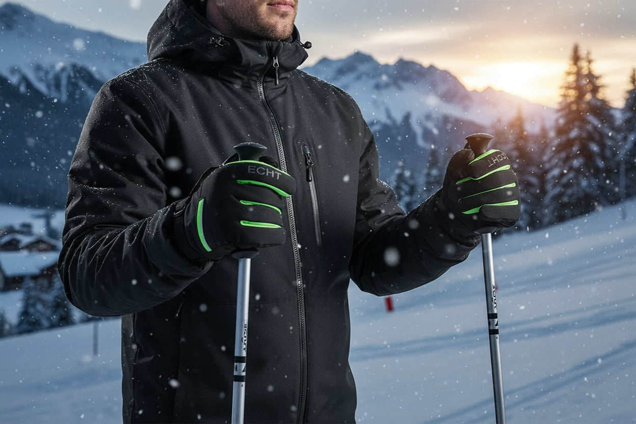 Mens ski gloves HX009