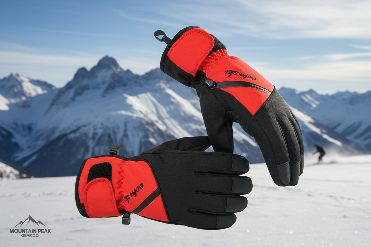 Mens ski gloves HX011-1
