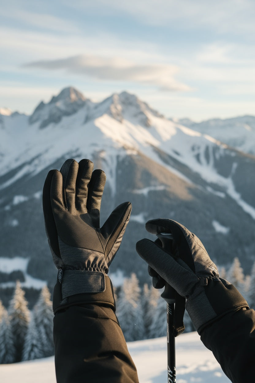 Mens ski gloves HX032