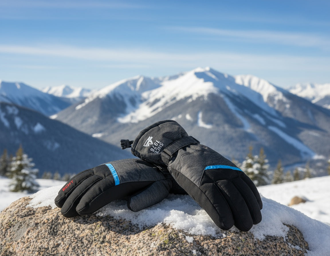 Mens ski gloves HX033