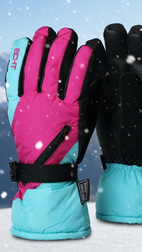 Women's ski gloves HX047