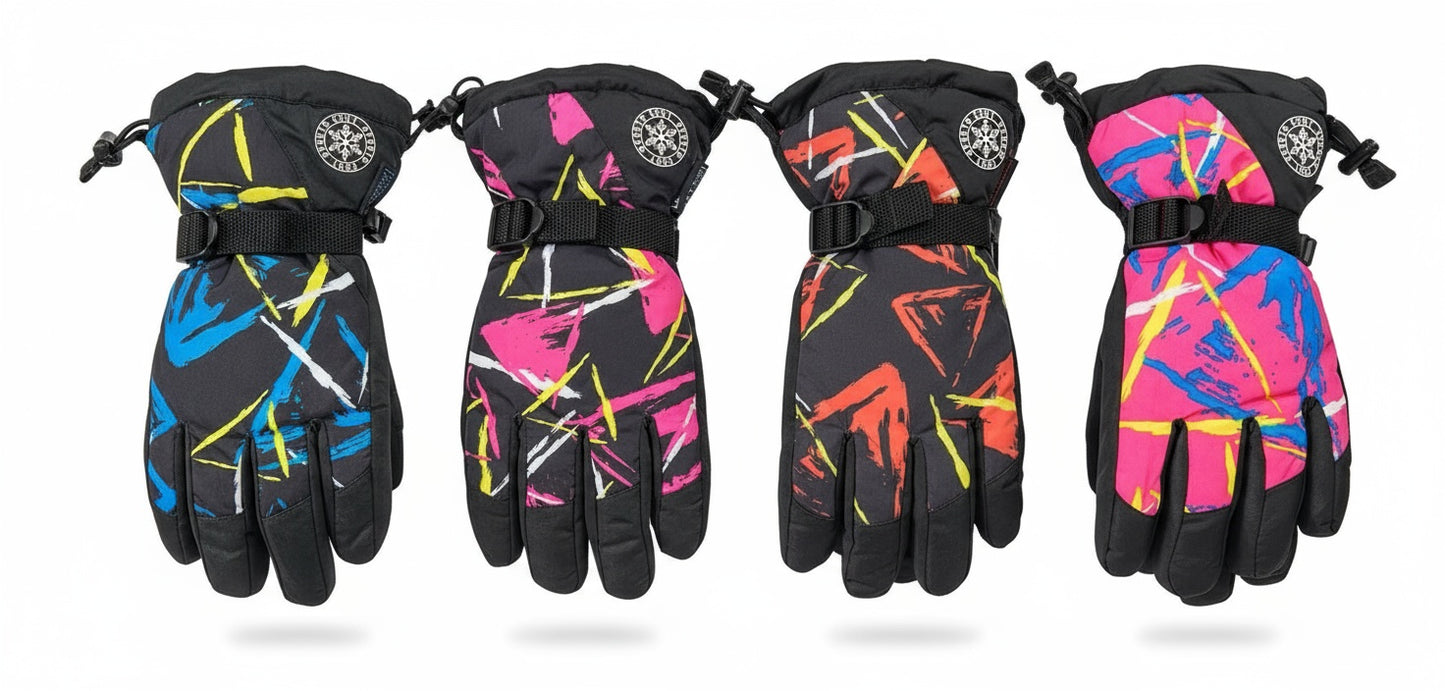 Women's ski gloves HX048