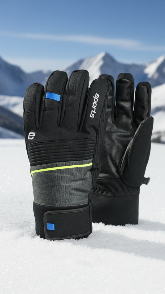 Mens ski gloves HX067
