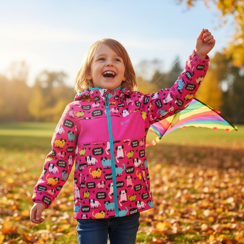 Kids softshell jacket HXC007