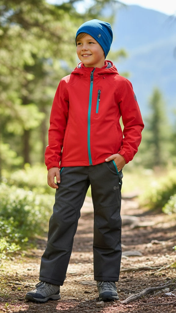 ECHT Kids’ softshell Pants  HXD013