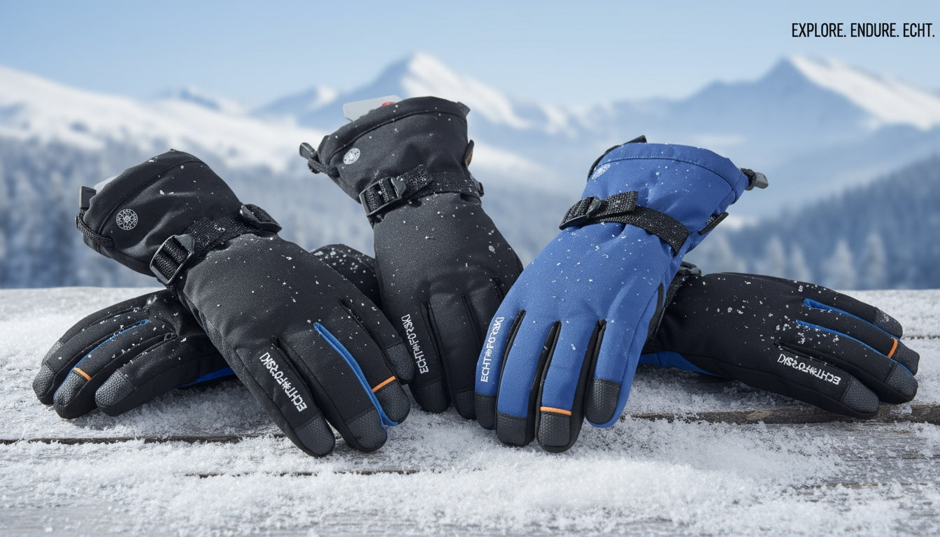 Women's ski gloves HX061
