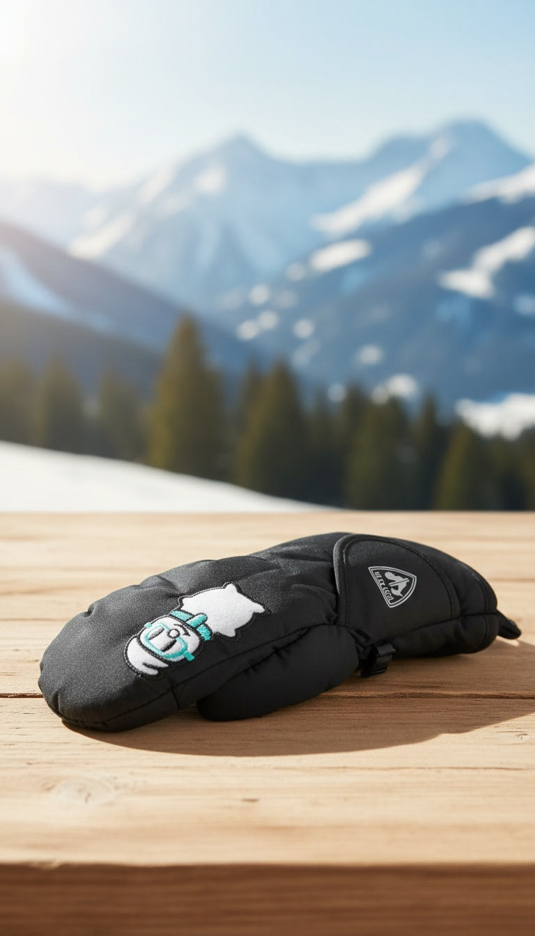 Kids ski gloves C068