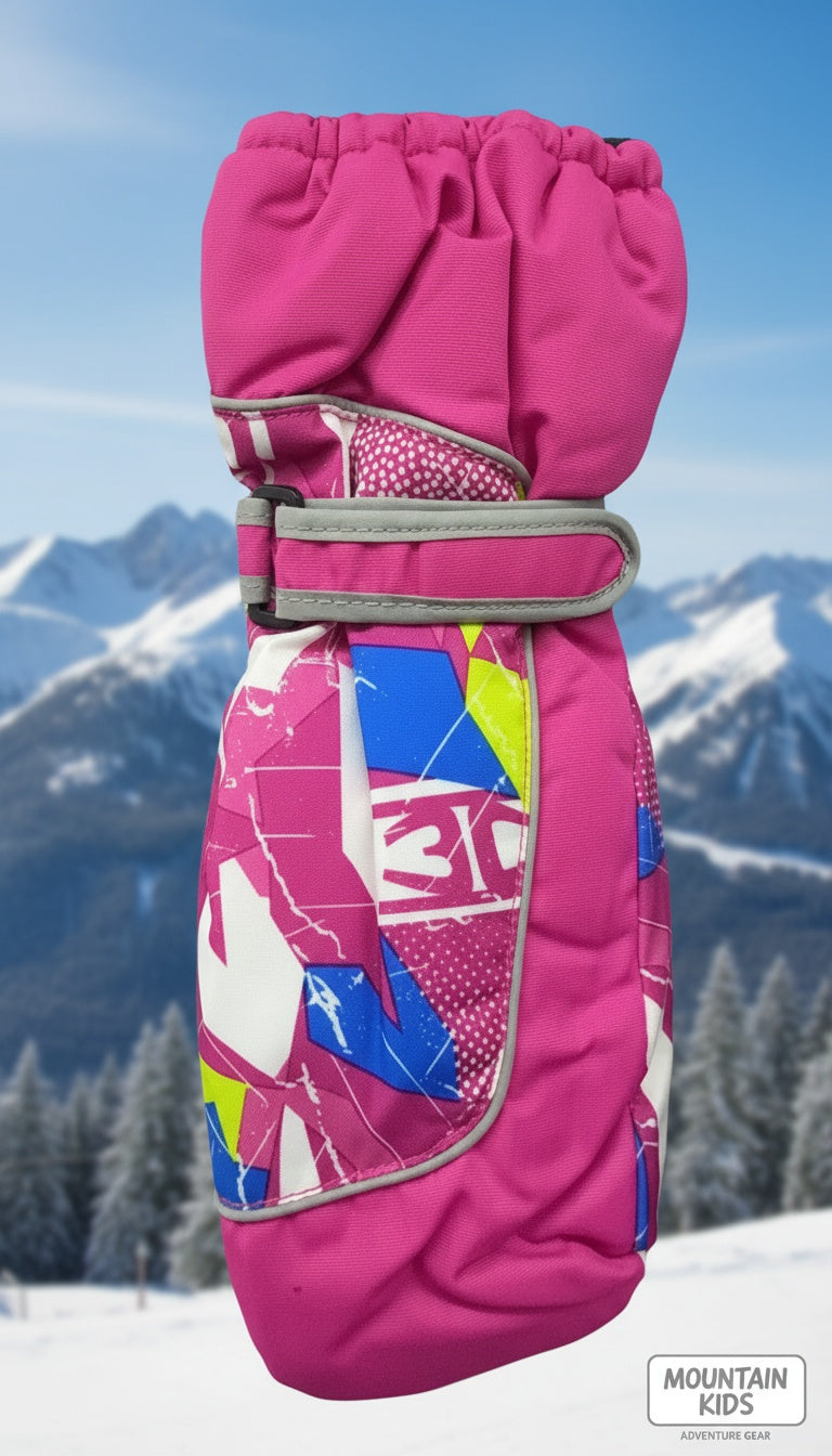 Kids ski gloves C070