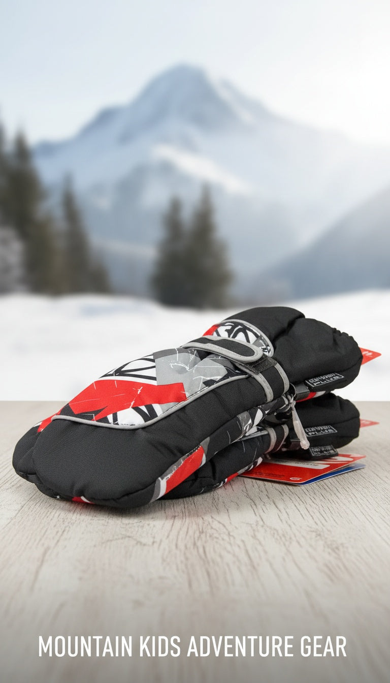 Kids ski gloves C070