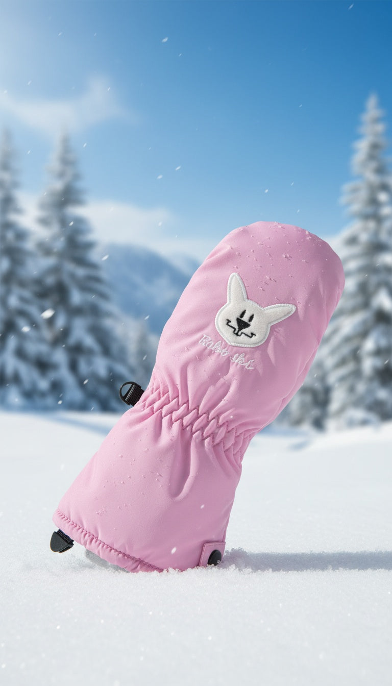 Kids ski gloves C072