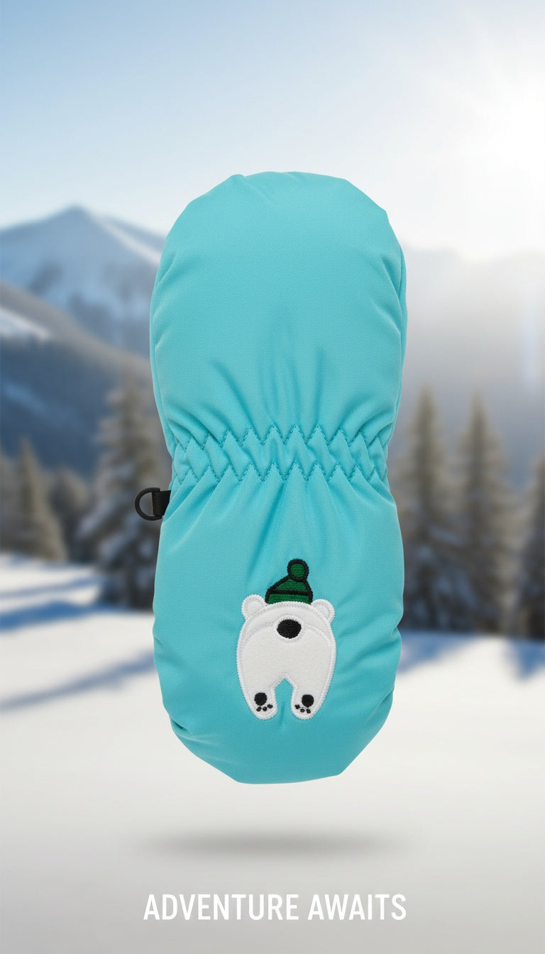 Kids ski gloves C072