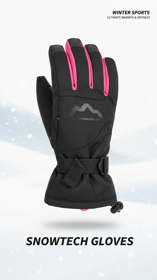 Women's ski gloves HX007