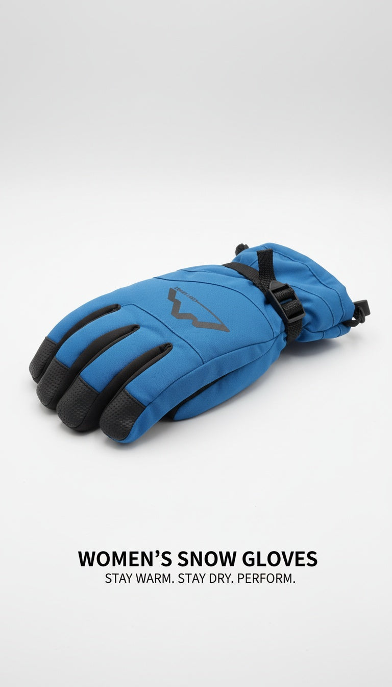 Women's ski gloves HX007