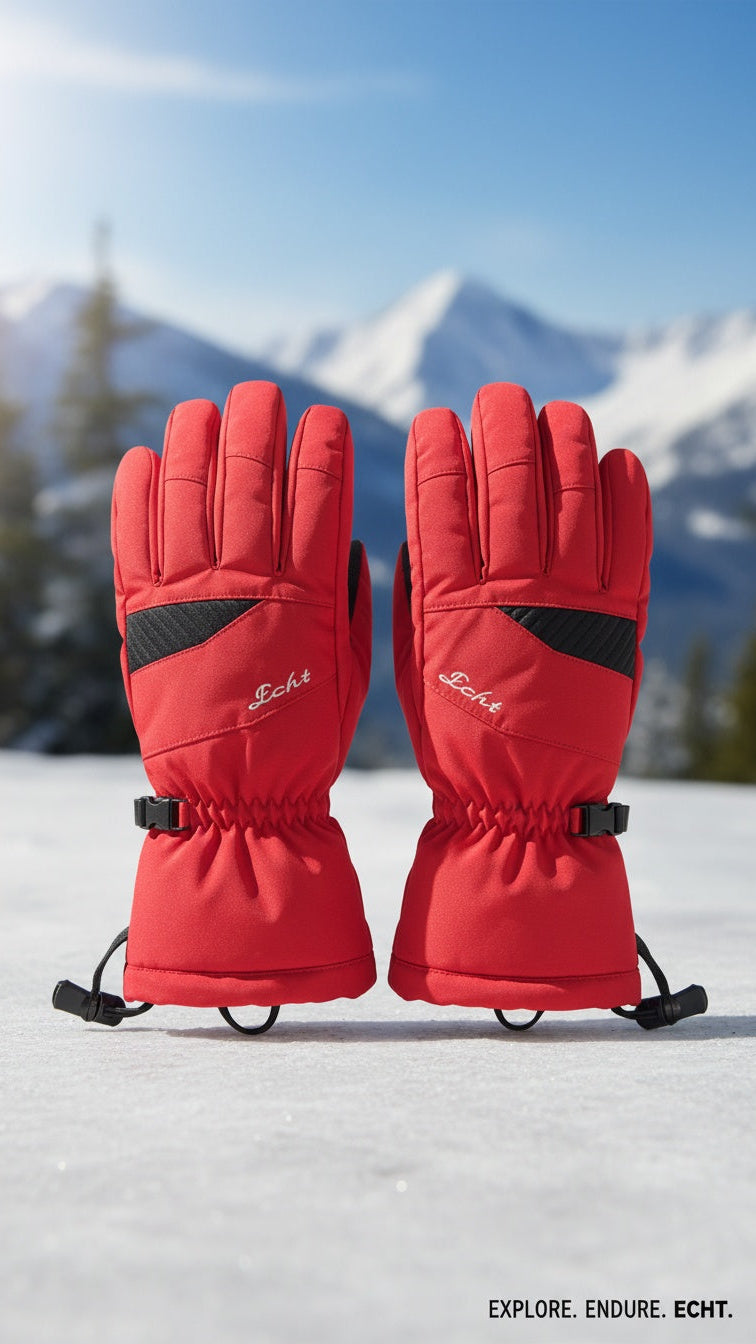 Women's ski gloves HX049