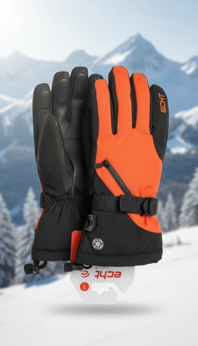 Women's ski gloves HX056